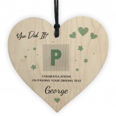 Personalised Passed Driving Test Congratulations Hanging Plaque 