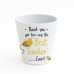 Best Teacher Ever Gift Thank You Gifts For Teacher Plant Pot