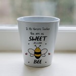 To My Nursery Teacher Thank You Gifts For Teacher Plant Pot