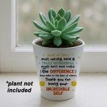 Teacher Gift Set Leaving School Nursery Plant Pot and Card