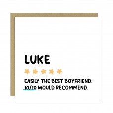 Funny Card For Boyfriend For Birthday Anniversary Personalised