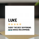 Funny Card For Boyfriend For Birthday Anniversary Personalised
