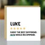Funny Card For Boyfriend For Birthday Anniversary Personalised