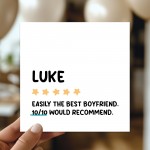 Funny Card For Boyfriend For Birthday Anniversary Personalised