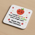 Personalised Cute Teacher Gift Appley Have You As My Teacher Personalised Cute Teacher Gift Appley Have You As My Teacher