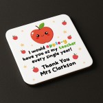 Personalised Cute Teacher Gift Appley Have You As My Teacher Personalised Cute Teacher Gift Appley Have You As My Teacher