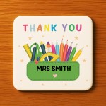 Thank You Gift For Teachers Tea Coffee Coaster Teacher Leaving Thank You Gift For Teachers Tea Coffee Coaster Teacher Leaving