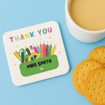 Thank You Gift For Teachers Tea Coffee Coaster Teacher Leaving Thank You Gift For Teachers Tea Coffee Coaster Teacher Leaving