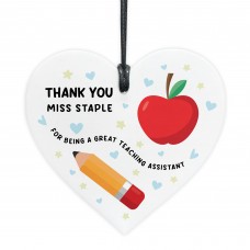 Thank You For Being A Great Teaching Assistant Personalised
