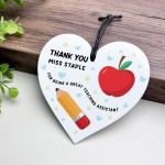 Thank You For Being A Great Teaching Assistant Personalised Thank You For Being A Great Teaching Assistant Personalised