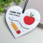 Thank You For Being A Great Teaching Assistant Personalised Thank You For Being A Great Teaching Assistant Personalised