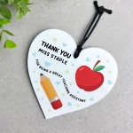 Thank You For Being A Great Teaching Assistant Personalised Thank You For Being A Great Teaching Assistant Personalised