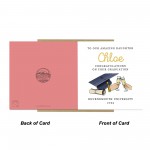 Personalised Graduation Card For Daughter From Mum and Dad