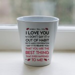 Romantic Gift For Boyfriend Girlfriend Husband Wife Plant Pot