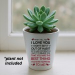 Romantic Gift For Boyfriend Girlfriend Husband Wife Plant Pot