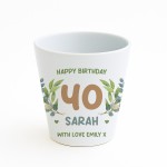 Personalised Happy 40th Birthday Gift For Mum Sister Auntie