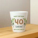 Personalised Happy 40th Birthday Gift For Mum Sister Auntie