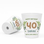 Personalised Happy 40th Birthday Gift For Mum Sister Auntie