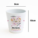 Personalised Thank You Gift For Teacher BIG HEART Appreciation