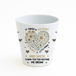 Thank You Gift For Teacher BIG HEART TO SHAPE LITTLE MINDS Gifts