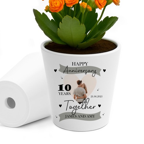 Personalised 10th Anniversary Gift Husband Wife Girlfriend