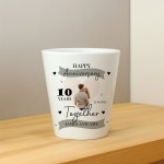 Personalised 10th Anniversary Gift Husband Wife Girlfriend