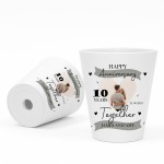 Personalised 10th Anniversary Gift Husband Wife Girlfriend