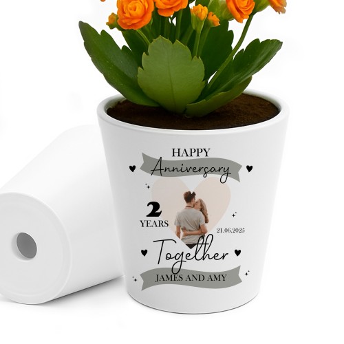 Personalised 2nd Anniversary Gift Husband Wife Girlfriend