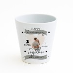 Personalised 2nd Anniversary Gift Husband Wife Girlfriend
