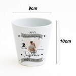 Personalised 2nd Anniversary Gift Husband Wife Girlfriend