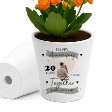 Personalised 20th Anniversary Gift Husband Wife Girlfriend