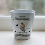 Personalised 4th Anniversary Gift Husband Wife Girlfriend