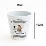 Personalised 7th Anniversary Gift Husband Wife Girlfriend