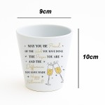 Retirement Gifts For Women Ceramic Plant Pot Congratulations