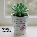 Happy Retirement Gift For Colleague Friend Plant Pot Friendship