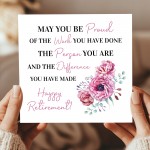 Happy Retirement Card For Colleague Friend Card Kraft Envelope