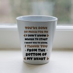 Gift For Best Friend Colleague Volunteer Plant Pot Thank You