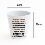 Gift For Best Friend Colleague Volunteer Plant Pot Thank You