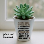 Gift For Best Friend Colleague Volunteer Plant Pot Thank You