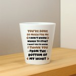 Gift For Best Friend Colleague Volunteer Plant Pot Thank You