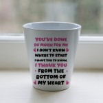 Thank You Gift For Best Friend Colleague Volunteer Plant Pot