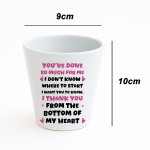 Thank You Gift For Best Friend Colleague Volunteer Plant Pot