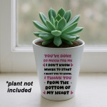 Thank You Gift For Best Friend Colleague Volunteer Plant Pot