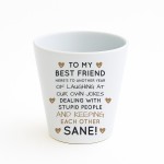 Funny Gift For Best Friend Plant Pot Friendship Gift Best Friend Funny Gift For Best Friend Plant Pot Friendship Gift Best Friend