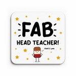 Gift For Head Teacher Fab Head Teacher Coaster Funny Gift Gift For Head Teacher Fab Head Teacher Coaster Funny Gift