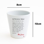 Thank You Gift For Teacher DIFFERENCE MAKER Definition Plant Pot Thank You Gift For Teacher DIFFERENCE MAKER Definition Plant Pot
