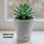 Thank You Gift For Teacher DIFFERENCE MAKER Definition Plant Pot Thank You Gift For Teacher DIFFERENCE MAKER Definition Plant Pot