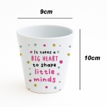 Thank You Gift For Teacher Big Heart Shape Little Minds Gifts