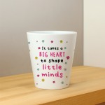 Thank You Gift For Teacher Big Heart Shape Little Minds Gifts