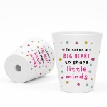 Thank You Gift For Teacher Big Heart Shape Little Minds Gifts